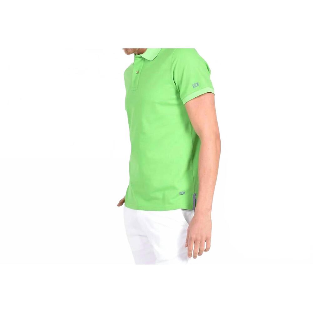 NEW EIGHT X ex logo polo in green